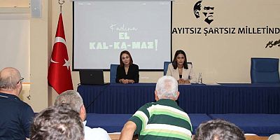 Erkek çalışanlara kadına yönelik şiddetle mücadele eğitimi