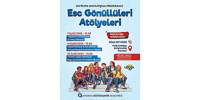 ESC Gönüllüleri Atölyeleri ’ne başvurular başladı