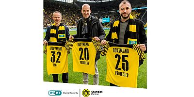ESET ve Borussia Dortmund, iş ortaklıklarını 2025 yılına kadar uzattı