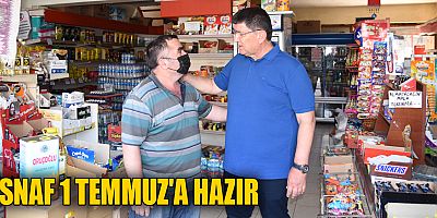 Esnaf 1 Temmuz'a hazır