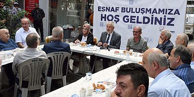 Esnaf: Başkanım bizleri dinliyor, dertlerimize deva oluyor