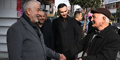 Esnaf ve vatandaşlardan Başkan Başdeğirmen’e sevgi seli