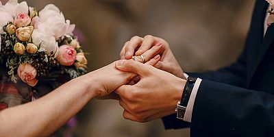 Evlenen çiftlerin sayısı 2024 yılında 568 bin 395 oldu