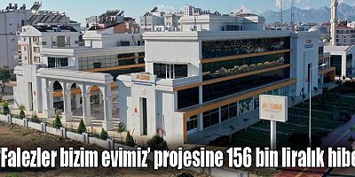 ‘Falezler bizim evimiz’ projesine 156 bin liralık hibe