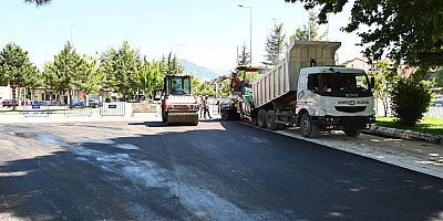 Fatih Mahallesi 205 Caddenin asfaltı yenileniyor