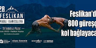 Feslikan'da 800 güreşçi kol bağlayacak