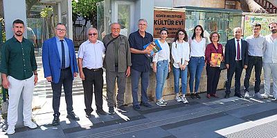 Fethiye Belediyesi heyetinden Kemer Belediyesi Kültür Evi’ne ziyaret