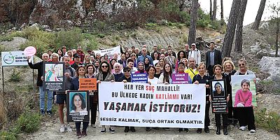 Fidanlar kadına karşı şiddetle mücadele için toprakla buluştu