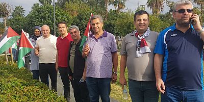 ‘Filistin için İnsan Zinciri’ oluşturdular