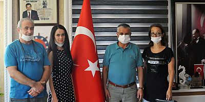 Filiz Derneği Başkanı Balta, Kemer Belediyesi'nde