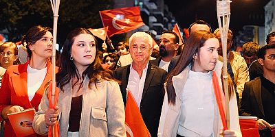 Finike’de Cumhuriyet coşkusu