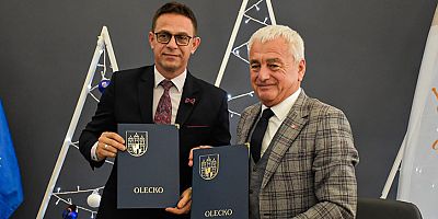 Finike ile Olecko kardeş şehir oldu