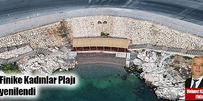 Finike Kadınlar Plajı Yenilendi 