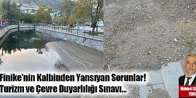Finike'nin Güzelliğine Gölge Düşüren Görüntüler