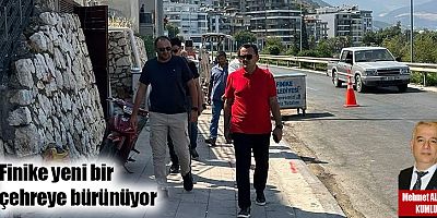 Finike yeni bir çehreye bürünüyor