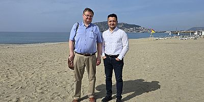 Finlandiyalı Gazeteci Jari Tanskanen Alanya'da ağırlandı