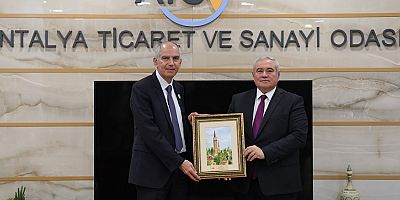 Fransız Büyükelçi’den ATSO’ya ziyaret