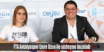 FTA Antalyaspor Emre Uzun ile sözleşme imzaladı