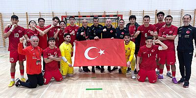 Futsal U19 Milli Takımı Hırvatistan'da Tarih Yazdı