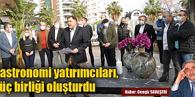 Gastronomi yatırımcıları