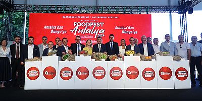 Gastronominin kalbi Antalya'da attı 