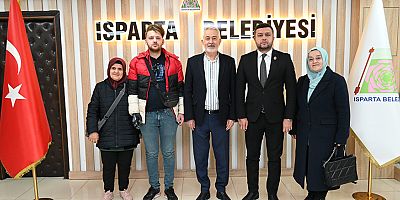 Gazi Hasan Hüseyin Keskin’den Başkan Başdeğirmen’e iade-i ziyaret
