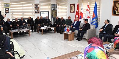 Gaziler: Dernek binasıyla birlikte gönlümüzü de yaptınız başkanım