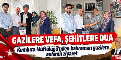 Gazilere vefa, şehitlere dua