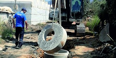 Gazipaşa Beyobası’nın kanalizasyon sorunu çözülüyor