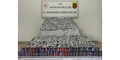 Gazipaşa'da 5 bin adet elektronik sigara ele geçirildi