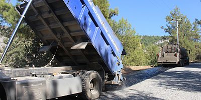 Gazipaşa’da Göçük-Gökçebelen hattı asfaltlandı