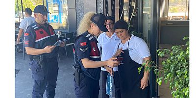 Gazipaşa'da Jandarma'dan KADES ve Aile İçi Şiddetle Mücadele Bilgilendirmesi