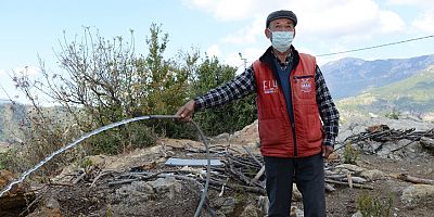 Gazipaşa’da su sevinci