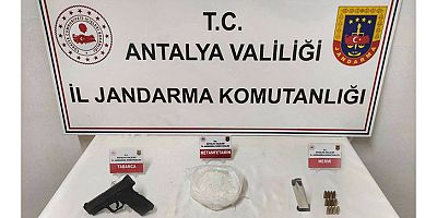 Gazipaşa İlçesinde Uyuşturucu ve Kaçak Silah Operasyonu
