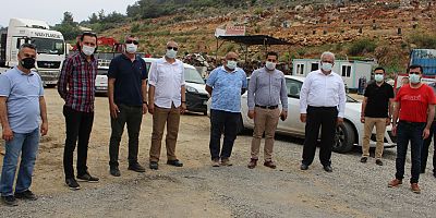 Gazipaşa Sanayi Sitesi’nin kanalizasyon çilesi bitiyor