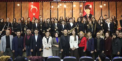 Geleceğin müzisyenlerinden Korkuteli’nde anlamlı konser