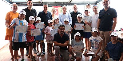 Geleceğin yelkencileri sertifikalarını aldı