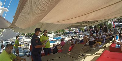 Gemi ve teknelere korona denetimi