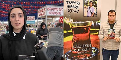 Genç Yazarlar Ertuğrul ve Kılıç kitaplarını sergiledi 