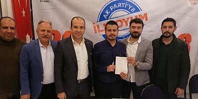 Gençler akın akın AK Parti'ye geliyor