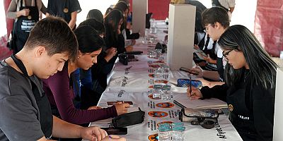 Gençler taş heykel sanatıyla buluştu