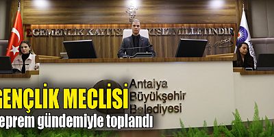 Gençlik Meclisi deprem gündemiyle toplandı