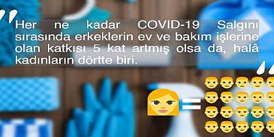 Genel tecrit koşullarında kadınlar erkeklerin dört katı ücretsiz iş yapıyor