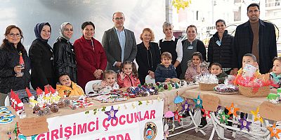 Girişimci çocuklardan SMA'lı Burçe Bebek'e destek