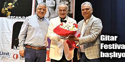 Gitar Festivali başlıyor