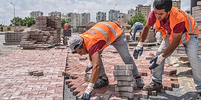 Göksu’nun caddeleri güzelleşiyor