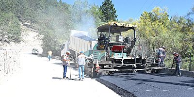 Gölcük-Milas arası asfaltlandı