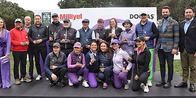 Golf severler Kanser Farkındalık Haftası için Kemer Country'de buluştu