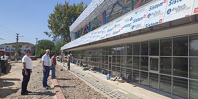 Göynük kapalı pazar yerinde sona doğru