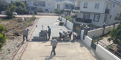 Göynük mahallesi 3014 ve 3092 sokaktaki yol çalışmaları tamamlandı